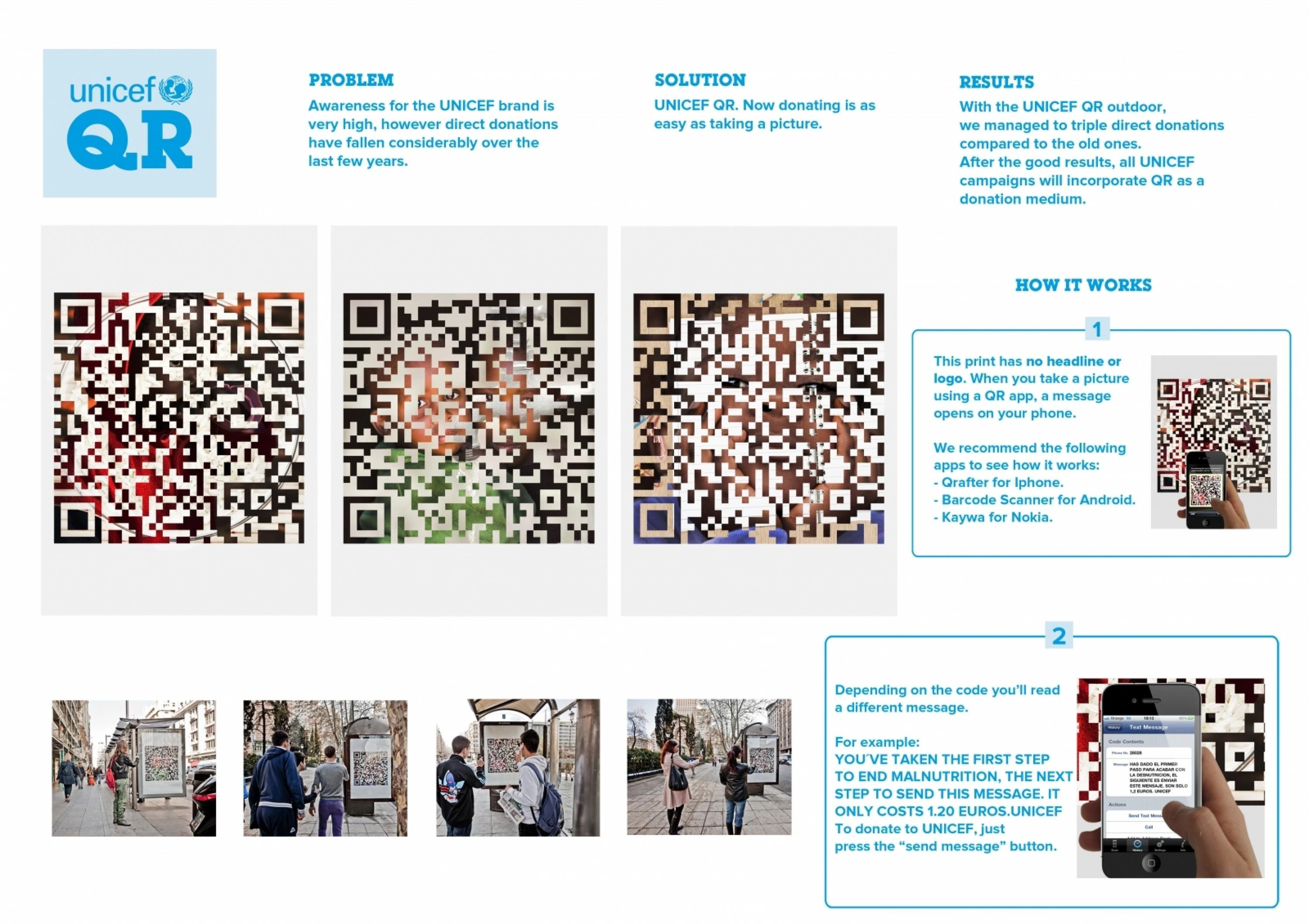 UNICEF und QR-Codes: Innovation in der humanitären Hilfe